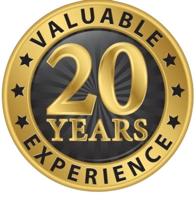 20 Years Experience
